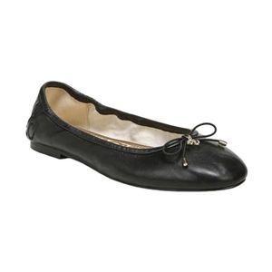 Sam Edelman Felicia Ballet Flat Black Size 7 NWT $130 MSRP